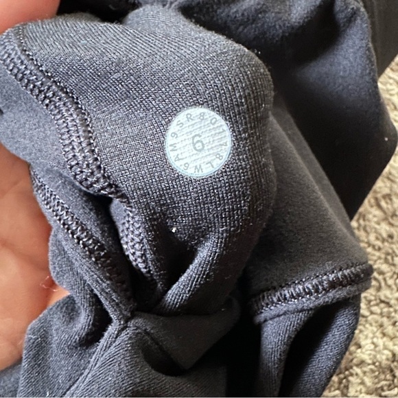 Lululemon Rejuvenate Crop Leggings 18” Black - Picture 7 of 11